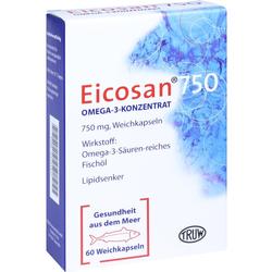EICOSAN 750 Omega-3 Konzentrat Weichkapseln